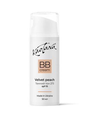 BB-крем Velvet peach, темний тон 273 Kaetana 50 мл K35 фото